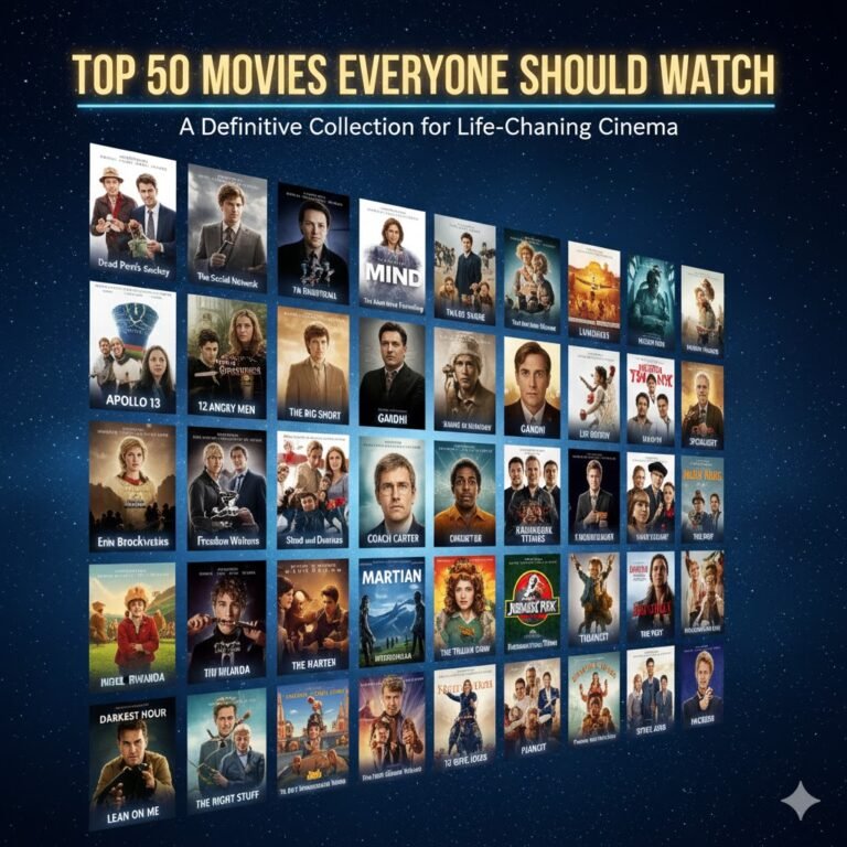 Top 50 Movies Everyone Should Watch at Least Once in Their Lifetime