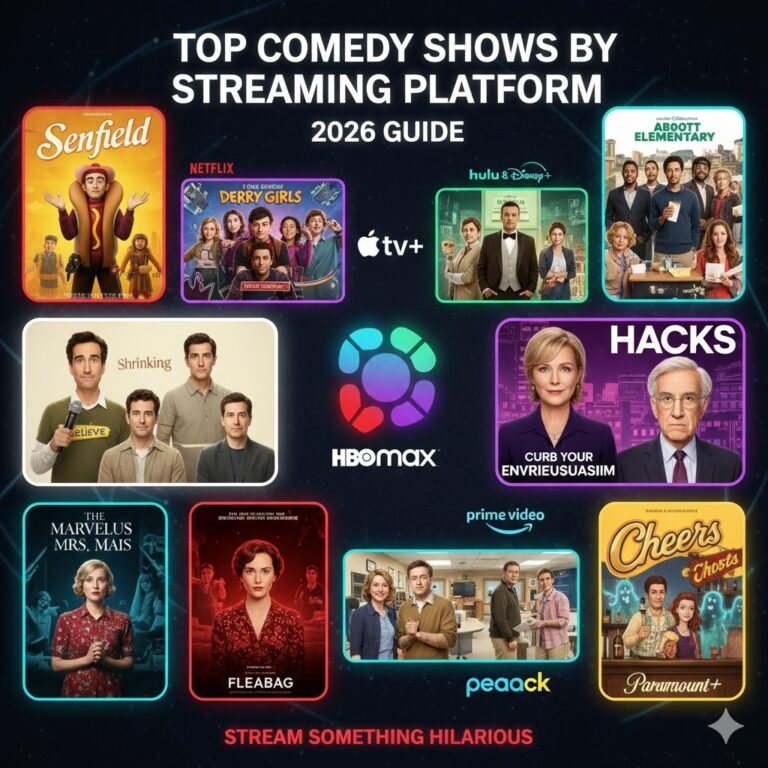 Top Comedy Shows by Streaming Platform (2026 Guide)