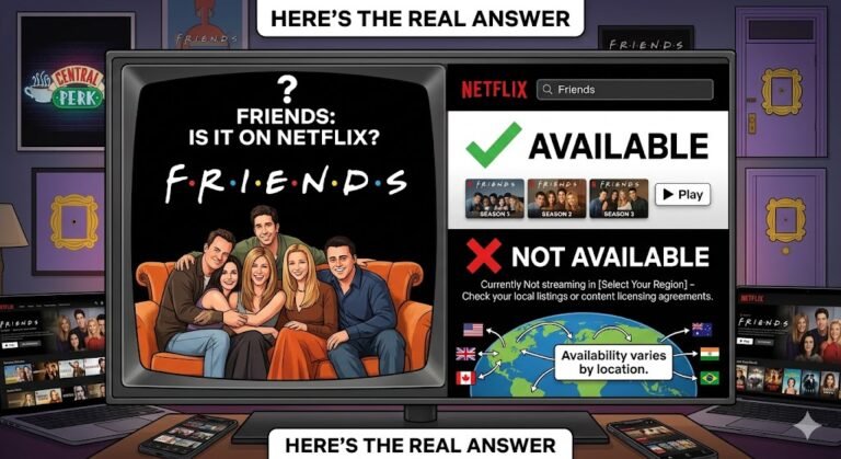 Is Friends on Netflix? YES, It Is. Here’s How to Watch It!
