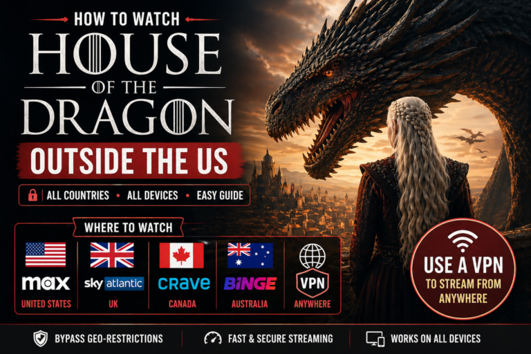 How to Watch House of the Dragon Outside the US (2026 Easy Guide)