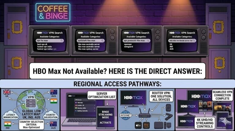 HBO Max not available in your country