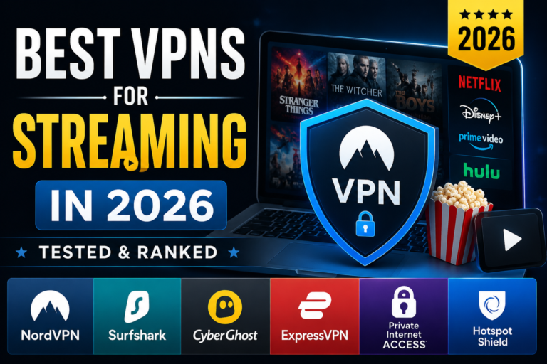 best VPN for streaming in 2026 tested and ranked