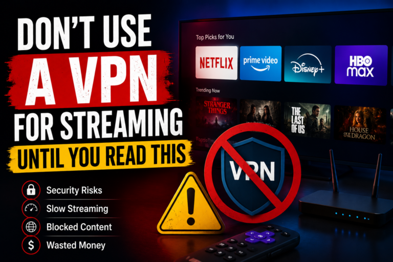 is it safe to use a VPN for streaming